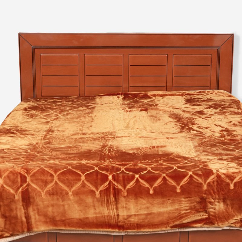 Avalon Double Bed Blanket - (DBB-Avalon-Golden)-3