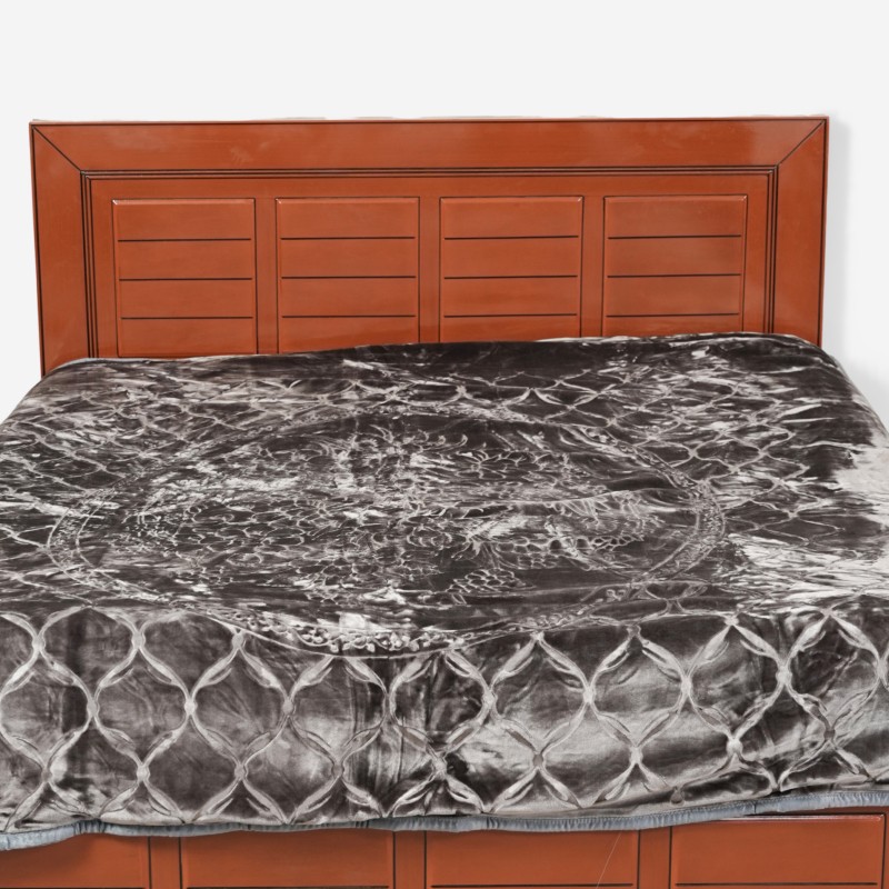 Avalon Double Bed Blanket - (DBB-Avalon-Grey)-2